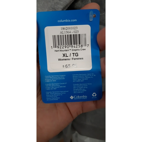 NWT | Columbia "Wander" Sweatshirt - Picture 4 of 4